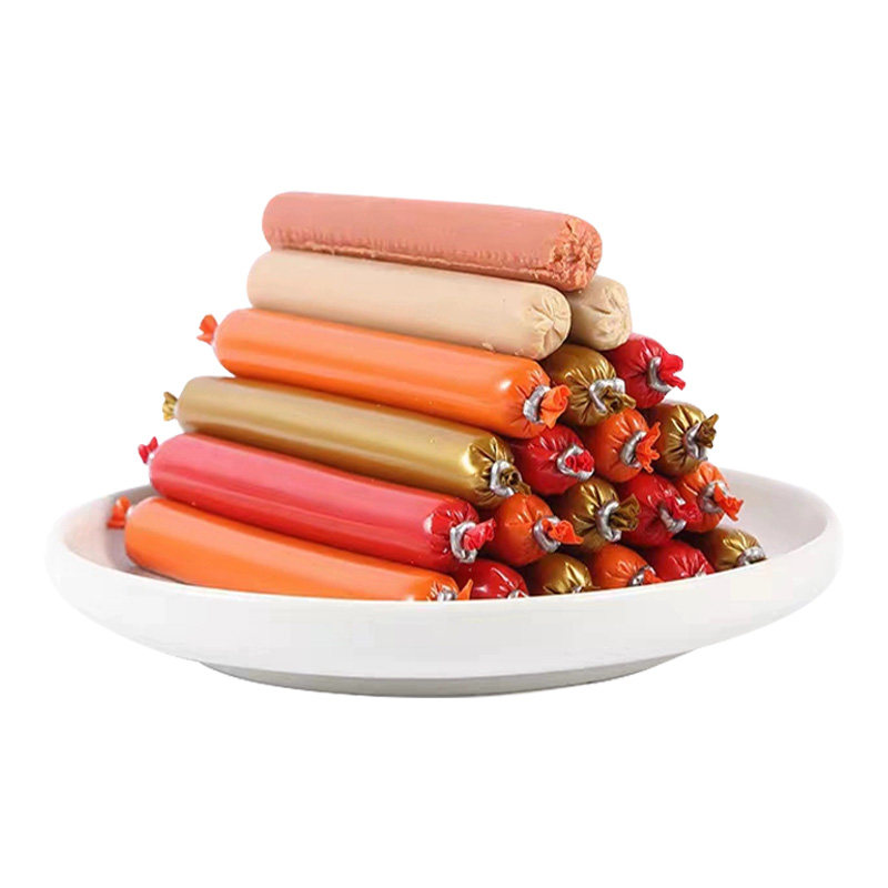 狗狗火腿肠泰迪金毛专用肉肠成幼犬通用整箱香肠互动奖励宠物零食