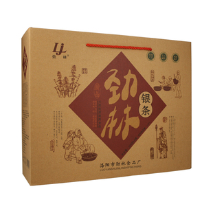劲林银条菜河南洛阳特产泡菜泡椒瓶装礼盒私房菜年货礼品500克6瓶