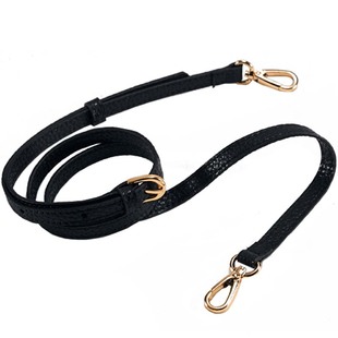 黑色包带配件斜跨可调节牛皮真皮包包配件背包带子单买细女包肩带