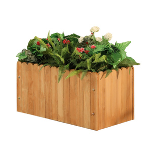 户外庭院防腐木花箱花园实木种植箱室内大号长方形花盆阳台种菜箱