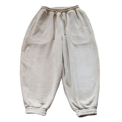 重磅加绒加厚摇粒绒卫裤男宽松