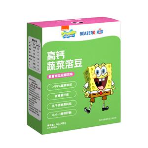 未零beazero海绵宝宝溶豆1盒