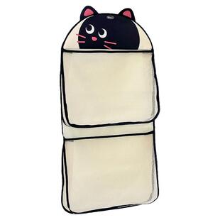 袜子收纳挂袋三层大容量内衣内裤悬挂式网兜卡通可爱镂空衣柜神器