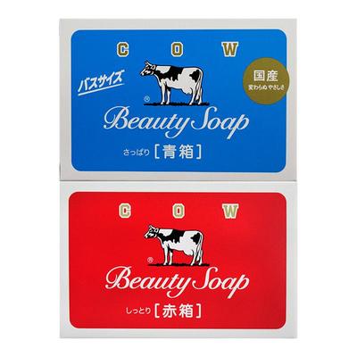 日本COW滋润保湿香皂玫瑰皂玫瑰