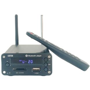 雷声L7蓝牙接收U盘SD卡移动硬盘播放APE无损BBE音效SRS音源FM耳放