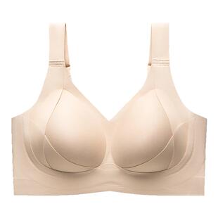 染岸中年妈妈款调整型内衣套装妇女老人专用防下垂本命年红文胸罩