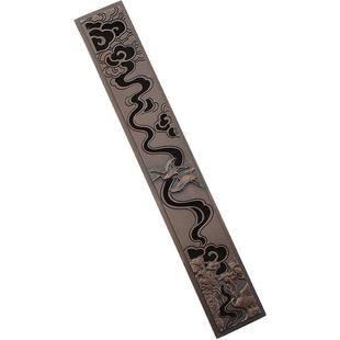 苏工卧香盒纯铜家用室内线香插铜香盒仙鹤沉香线香炉茶道线香底座