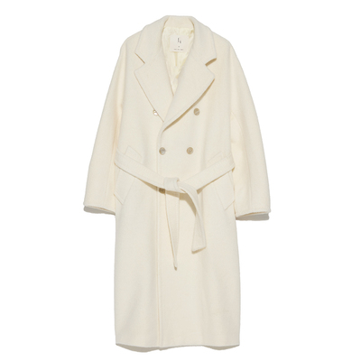 101801骆驼绒中长款大衣毛呢外套