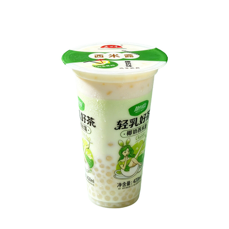 网红椰奶西米露轻乳420ml杯装