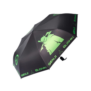 Blizzard暴雪官方游戏周边守望先锋武神源氏三折晴雨伞黑胶雨伞