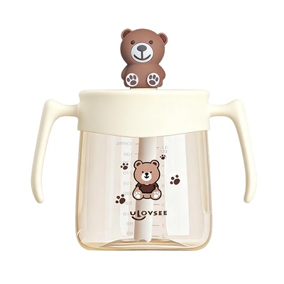 儿童ppsu牛奶杯水杯直饮杯