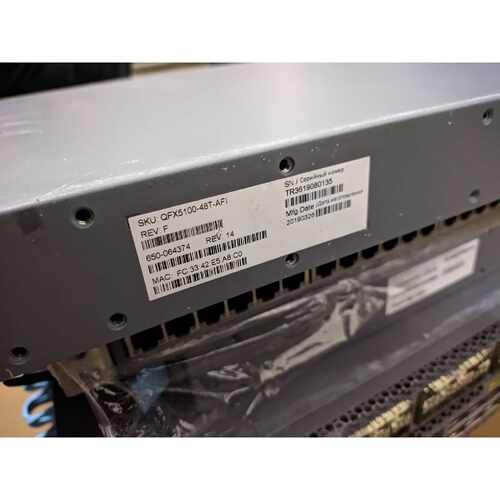 询价Juper瞻博 QFX5100-48T-AFI