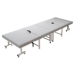 汤臣逸品折叠床办公室午休床简易单人床四折海绵床陪护床行军床包