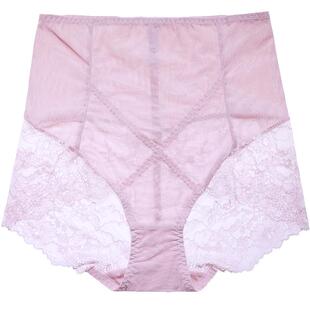 内裤女士蕾丝纯棉裆中高腰性感纯欲无痕收腹提臀大码三角裤头新款