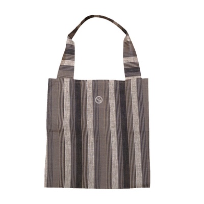 Grass&Wood单肩包竖条纹大随性