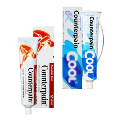 泰国Counterpai施贵宝肌肉酸痛膏120g消炎镇痛温热
