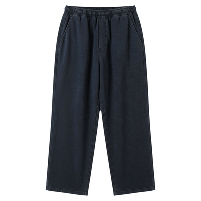 AFTERGLOW春夏做旧水洗直筒休闲裤 纯棉炒色通勤运动百搭长裤