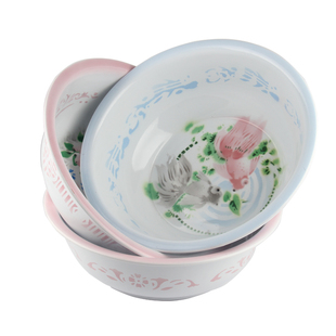 华科36/38/40cm双料特厚加深结婚婚庆老式怀旧盆纯搪瓷面盆洗脸盆