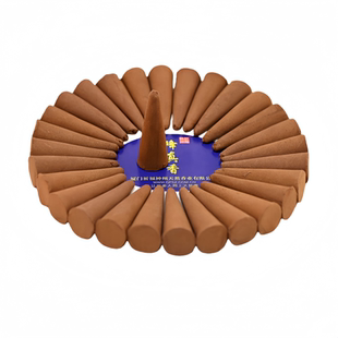 祈福神州天然纯降真香5厘米锥香塔香粒道家道观寺庙仙家室内熏香