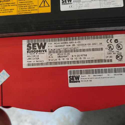 拆机SEW变频器MCV41A0055-5A3-4-00
