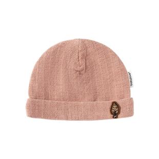 babylove宝宝帽子春秋季包头帽婴儿外出纯色防风帽加厚保暖弹力帽