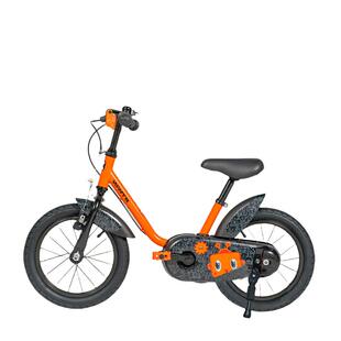 适用迪卡侬儿童自行车支架脚撑子撑脚立脚架车梯子14/16寸辅助轮