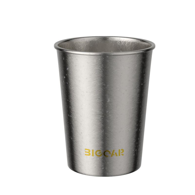 bigcar纯钛防菌防霉家用漱口杯