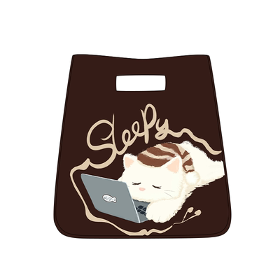 尼睿瞌睡小猫大容量保温便当袋