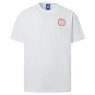 球星同款PSG大巴黎圣日耳曼春季新品男女马年红色印花短袖T恤百搭