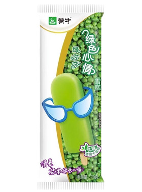 蒙牛低糖怀旧冰棍消暑绿豆雪糕