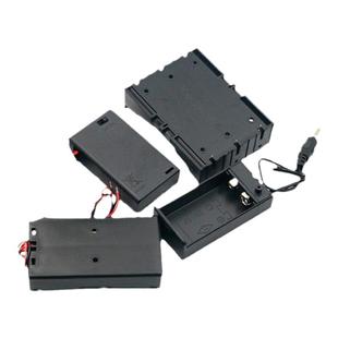 电池盒五5号七7号18650带开关带盖电池座子1节2节3/4/5/6/8节9V