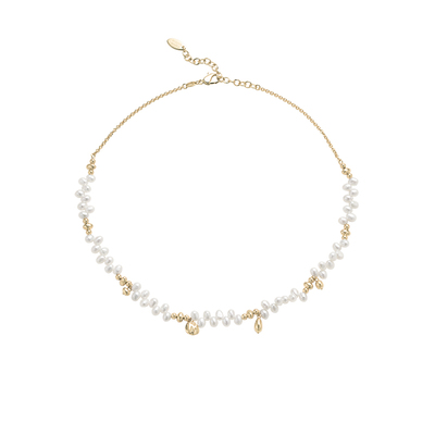 AmberLollipop淡水珍珠项链