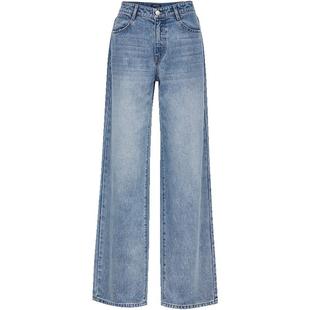 Vero Moda牛仔裤女2026春季新款含莱赛尔钻饰宽松垂感牛仔裤百搭