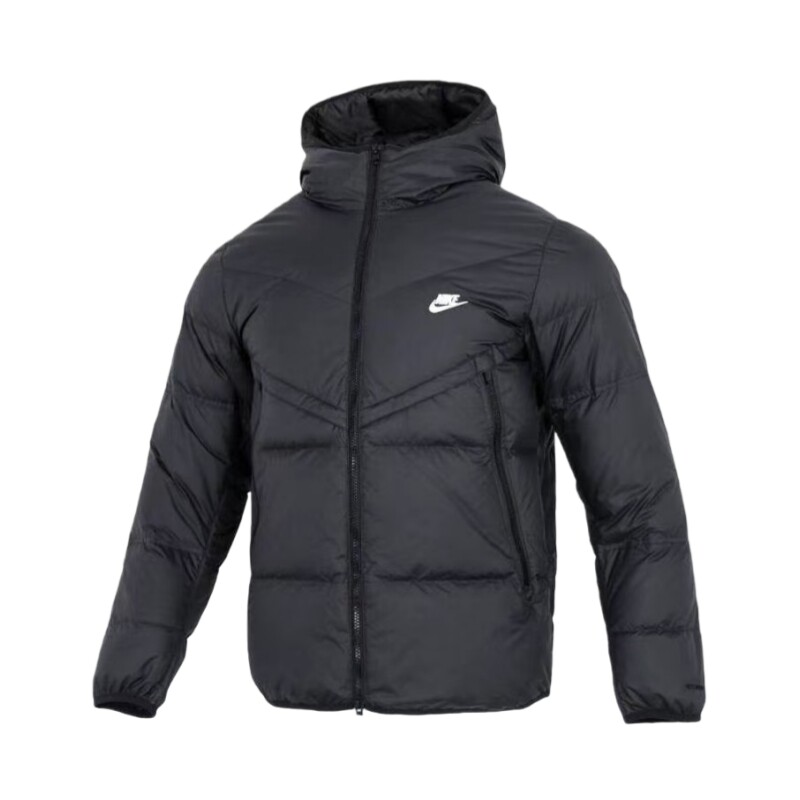 NIKE耐克男女秋冬保暖防风拒水运动休闲连帽羽绒服夹克DV1132-010