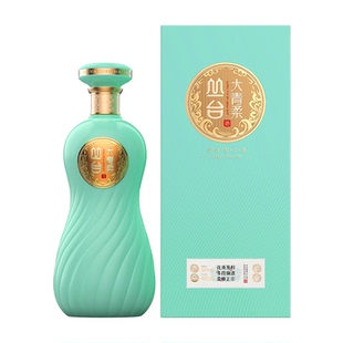 【年货节】丛台大青柔38度浓香型白酒480ml*4瓶整箱粮食固态法酒