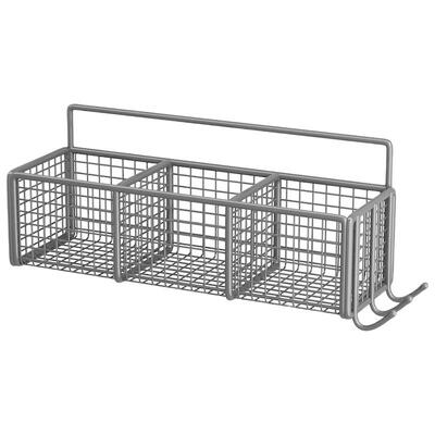 壁挂式分格收纳细密网孔置物架