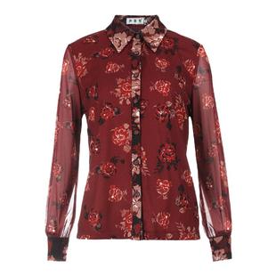 声雨竹官方旗舰店秋夏新款衬衫女长袖POLO领商场同款上衣高级感