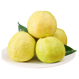 新鲜水果冰淇淋黄金奶油白心芭乐果番石榴软心软糯5斤台湾鸡屎果