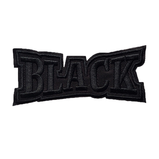 黑色布贴无痕修补羽绒服补丁贴刺绣自粘免缝衣服破洞皮衣T恤裤子