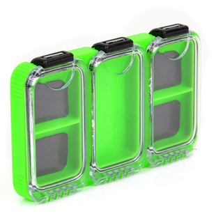 多功能装钓鱼钩的小收纳盒单盒双层防水不散乱钓钩小盒子渔具配件