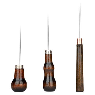 手工木锥子DIY翻袋角折边工具