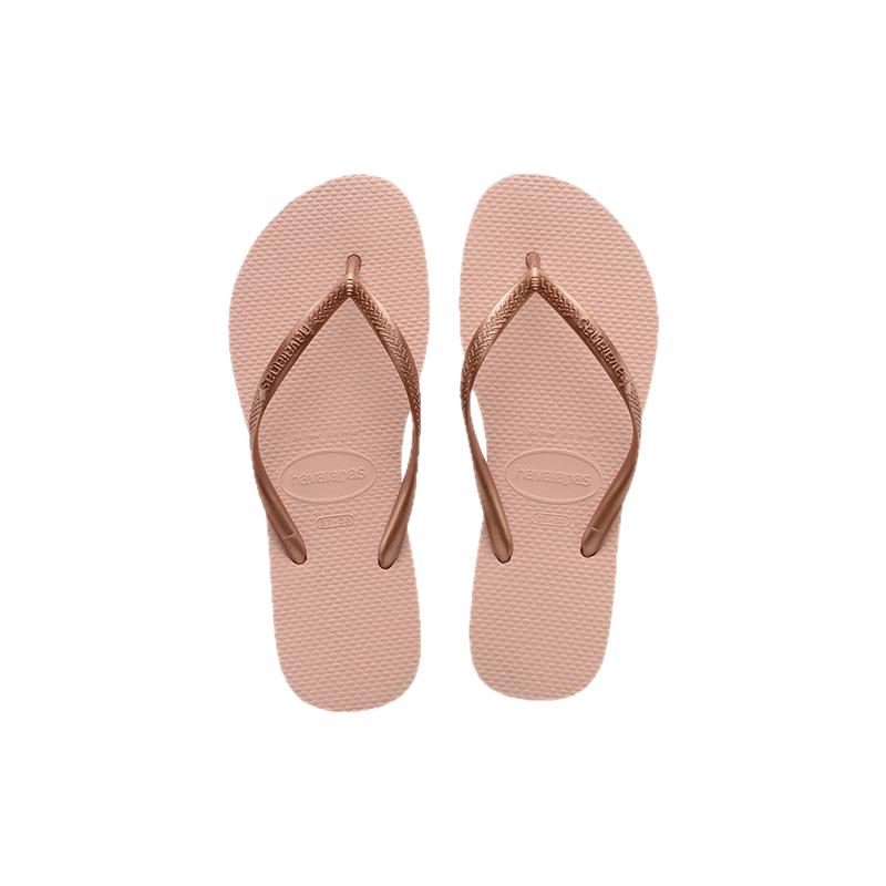 Havaianas哈唯纳Slim外穿新款软底夹脚人字拖平底沙滩夏男女凉拖