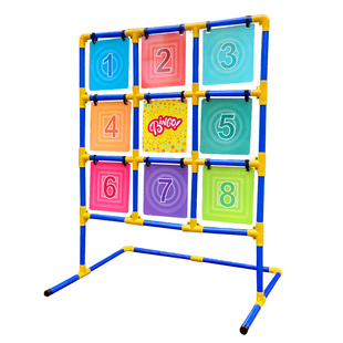 飞盘九宫格训练网团建道具拓展游戏投掷网专业户外运动飞盘架网兜