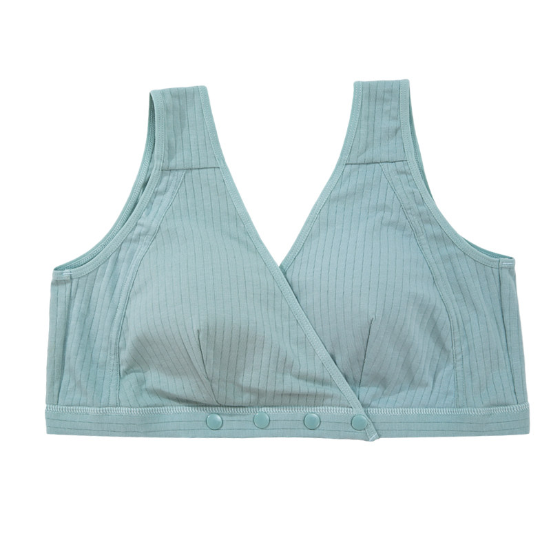 新哺乳内衣女大码200斤薄款睡觉可穿背心式喂奶文胸孕妇产后胸罩