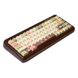 小熊森林键帽原厂高度Pbt五面热升华原创个性客制化机械键盘键帽