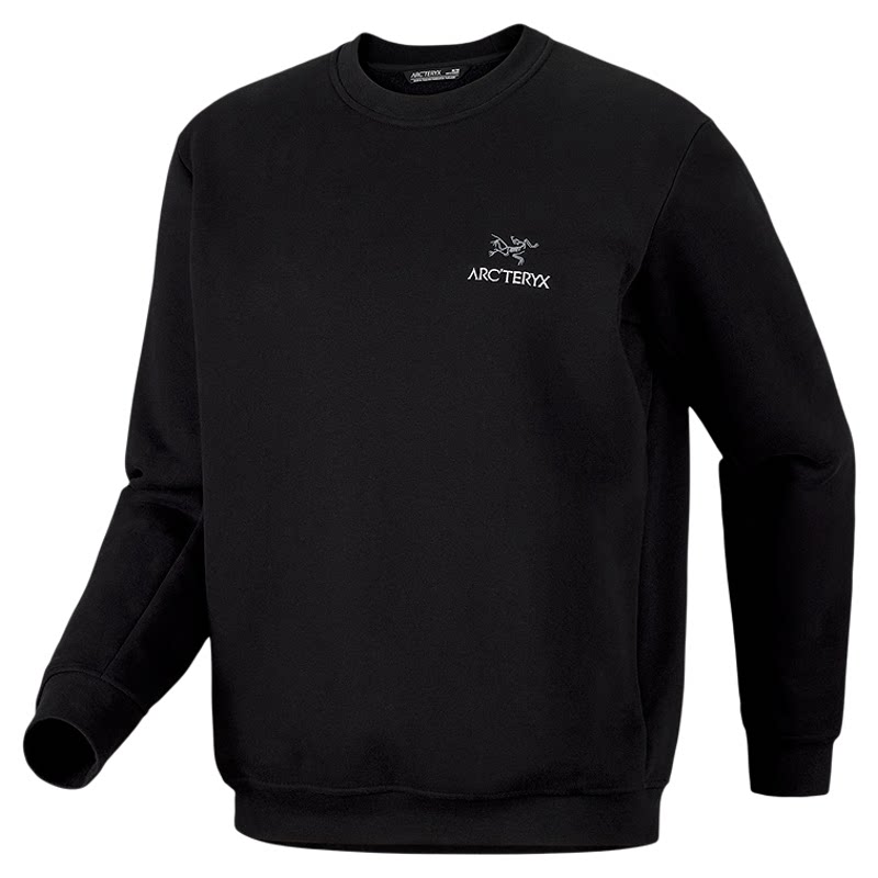ARC'TERYX始祖鸟 EMBLEM FLEECE CREW 男子 抓绒衫