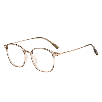 防蓝光眼镜近视女度数可配超轻纯钛素颜神器高级感散光平光镜框架