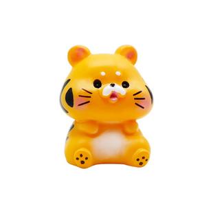 车载十二生肖摆件全套生肖鼠牛虎兔龙蛇马羊猴鸡狗显示屏摆件装饰