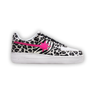 STARWALK SOLDIER WHITE/ROSE  DX 白粉豹纹流星鞋