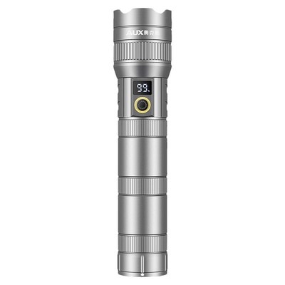 奥克斯手电筒强光充电2025新款